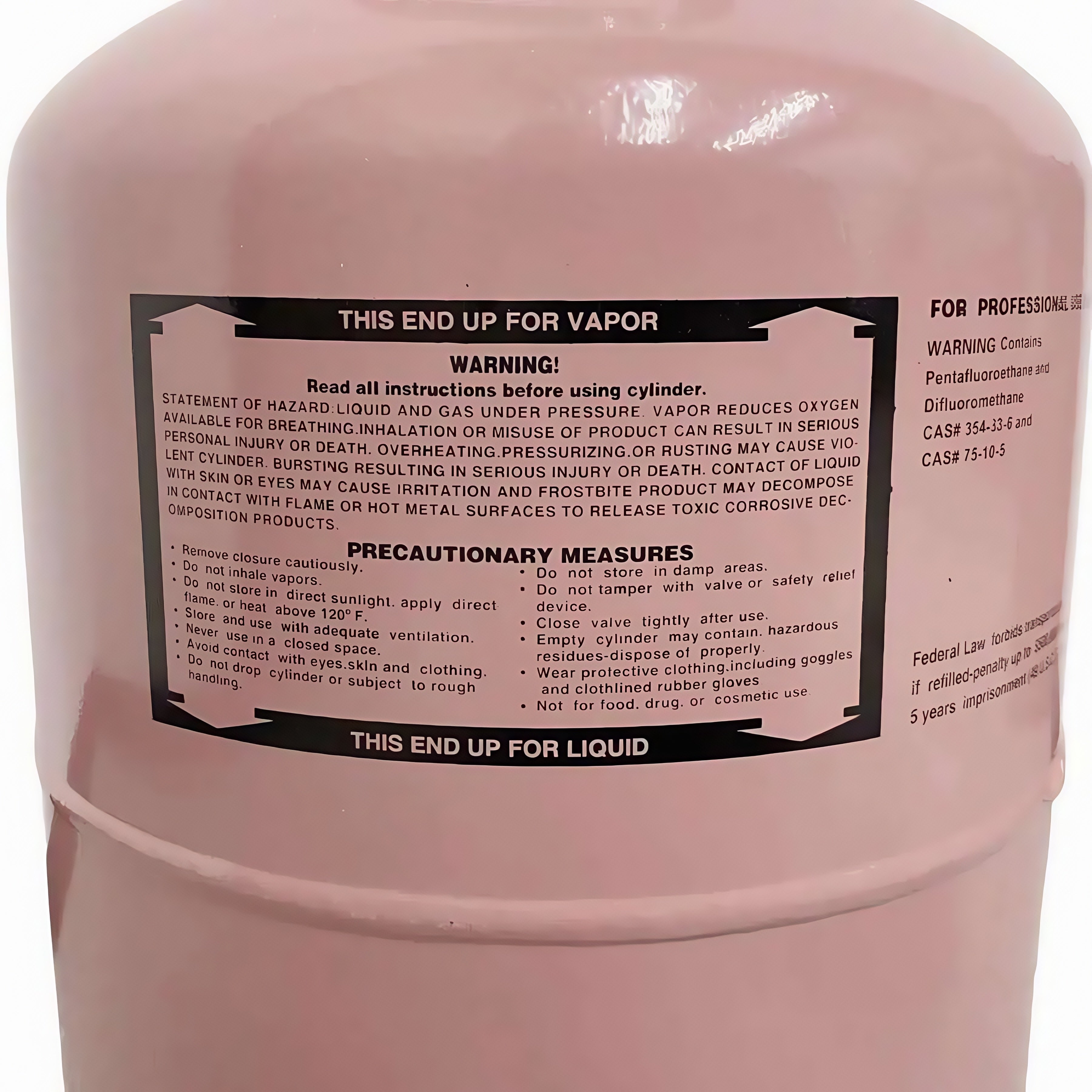 R410A Refrigerant 25lb, US local warehouse, UPS/FedEx Free Shipping