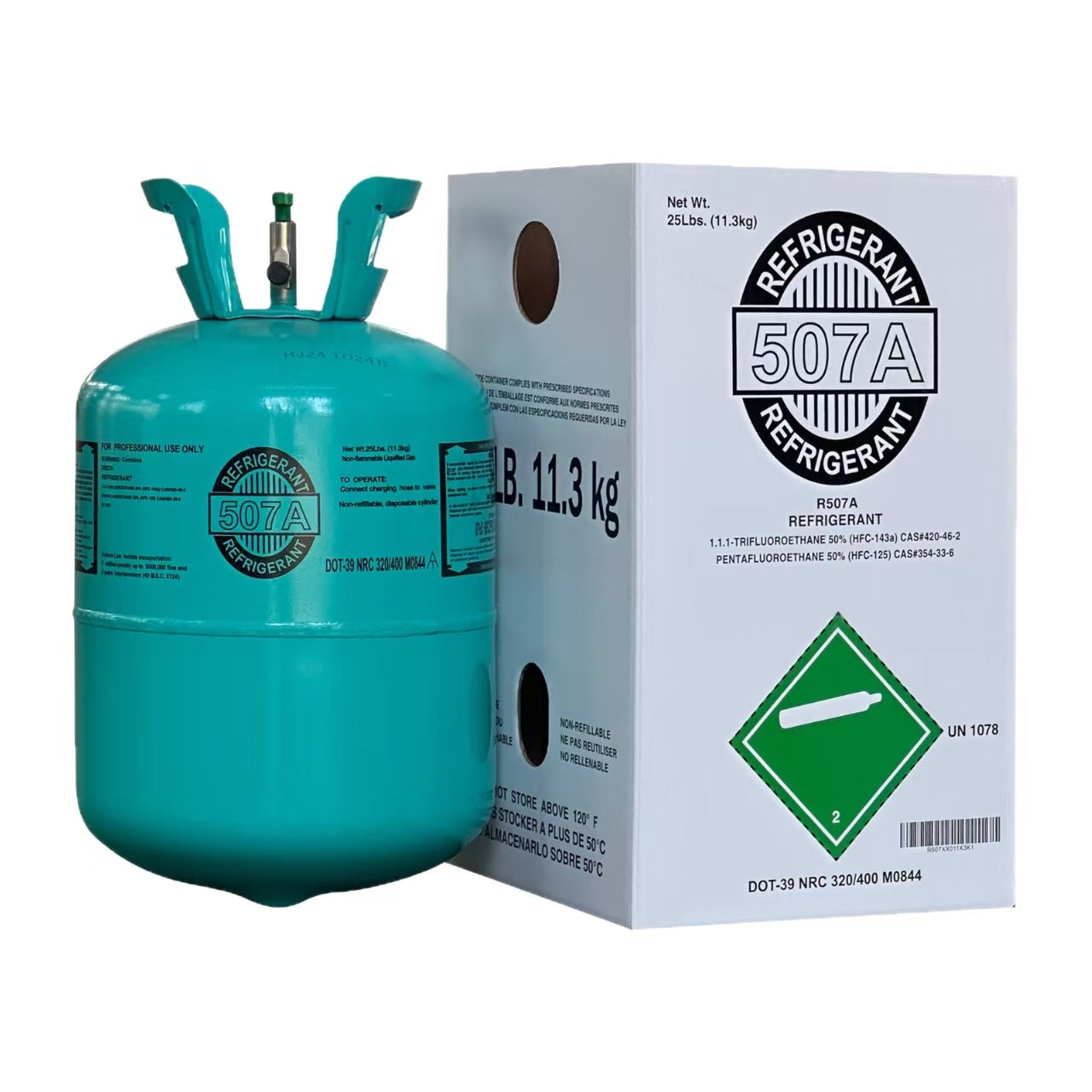 R507 Refrigerant 25lb, US local warehouse, UPS/FedEx Free Shipping